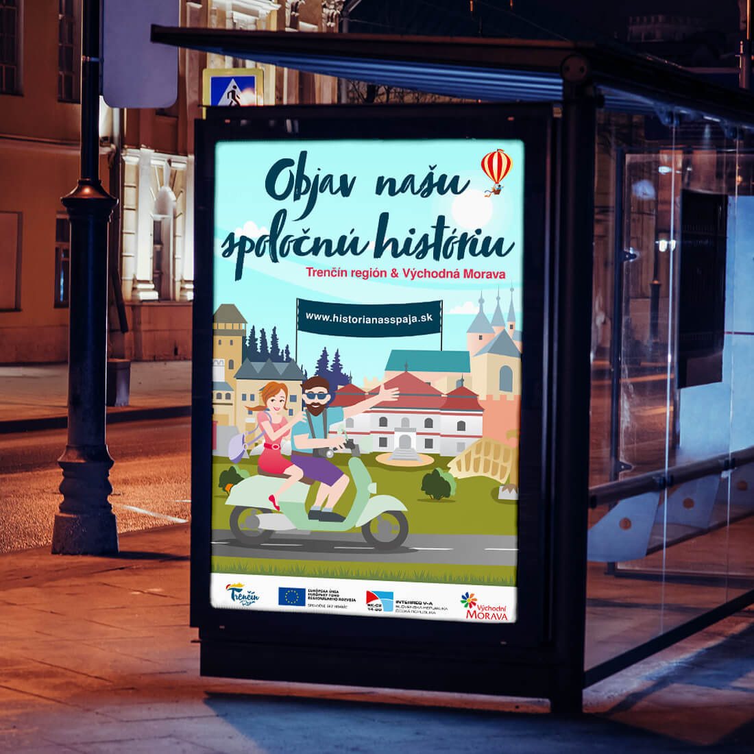 Slovakia-wide advertising campaign for the Trenčín region